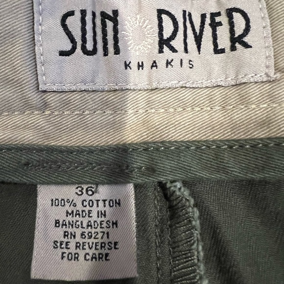 Mens Sun River pleated front shorts size 36 ! - Picture 4 of 4